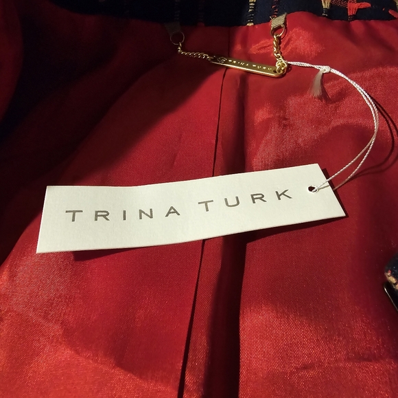 NWT Trina Turk blazer/jacket SIZE 12 - Picture 6 of 7